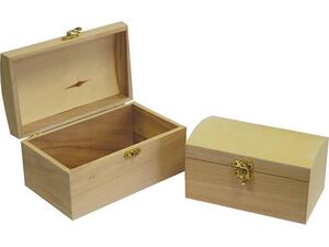 Κουτιά ξύλινα διακοσμητικά σετ 3 τεμαχίων